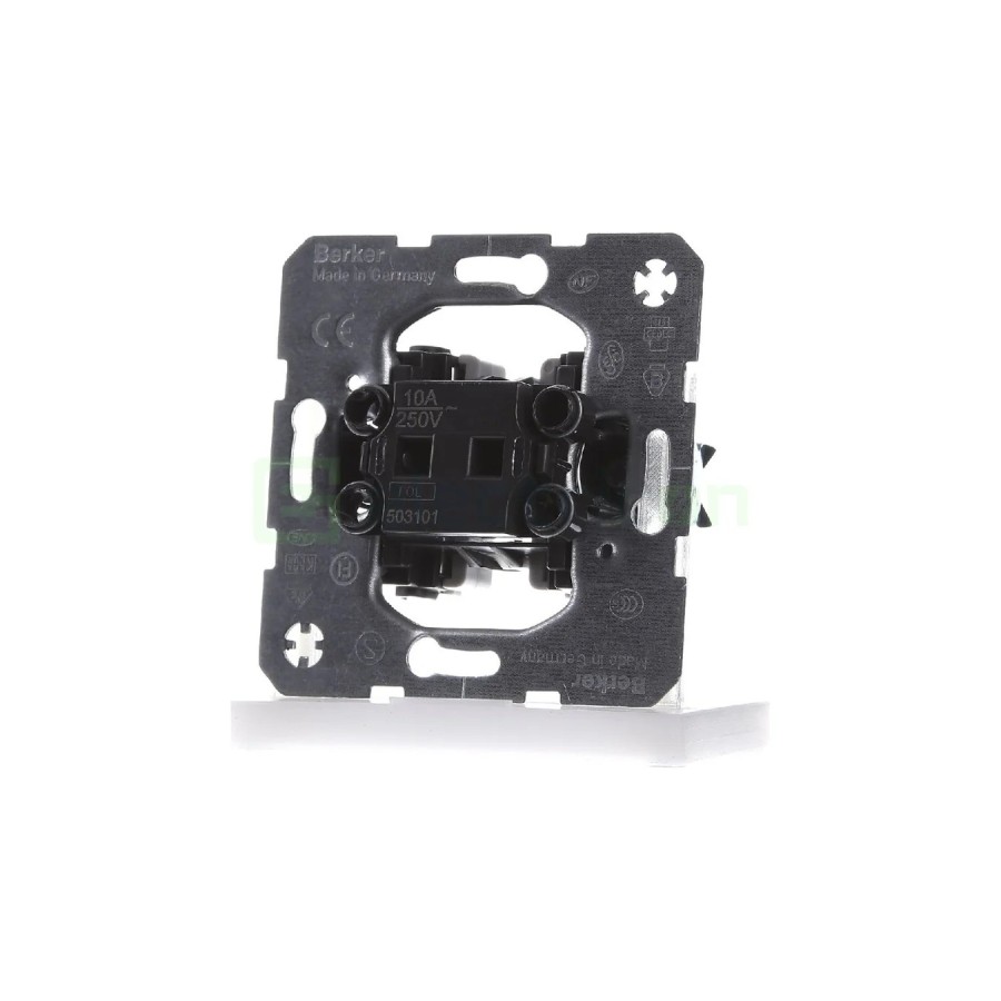 Mecanism întrerupător cu revenire - 1ND - alb - Berker - WDE503101