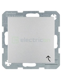 Priză - Schuko - capac - încastrat - aluminiu mat - IP44 - Berker S.1/R.x - 47231404 2