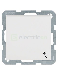 Priză - Schuko - capac protecție copii - Berker S.1 - alb - IP44 - 47241909 2
