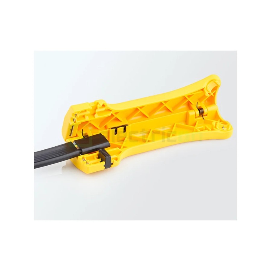 Clește Dezizolator cablu - universal - pentru cabluri plate (max. 15 mm) și rotunde (Ø 4 - 15 mm) All Rounder - Jokari J30900