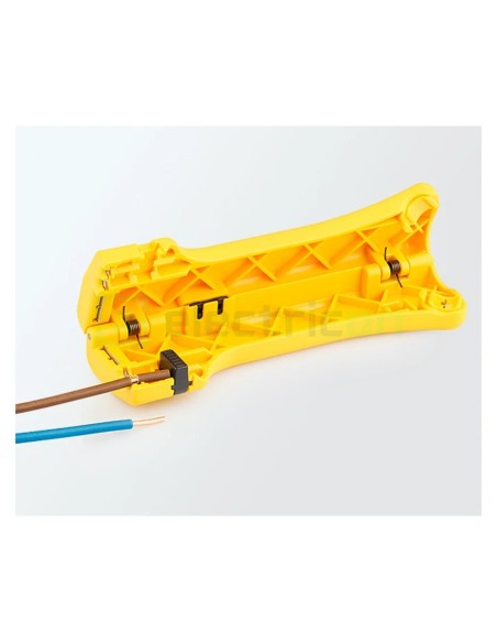 Clește Dezizolator cablu - universal - pentru cabluri plate (max. 15 mm) și rotunde (Ø 4 - 15 mm) All Rounder - Jokari J30900