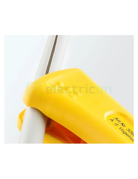 Clește Dezizolator cablu - universal - pentru cabluri plate (max. 15 mm) și rotunde (Ø 4 - 15 mm) All Rounder - Jokari J30900
