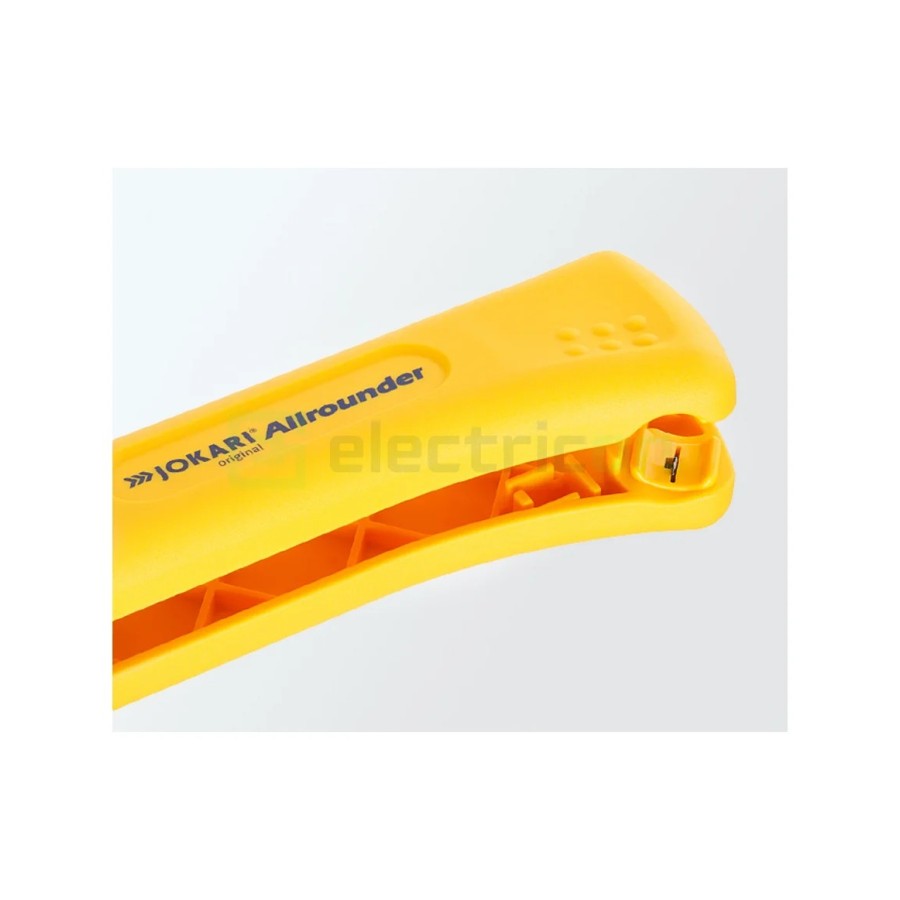 Clește Dezizolator cablu - universal - pentru cabluri plate (max. 15 mm) și rotunde (Ø 4 - 15 mm) All Rounder - Jokari J30900