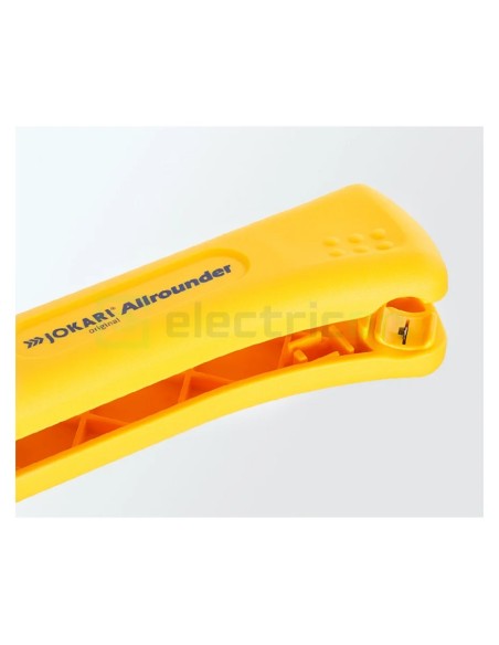 Clește Dezizolator cablu - universal - pentru cabluri plate (max. 15 mm) și rotunde (Ø 4 - 15 mm) All Rounder - Jokari J30900