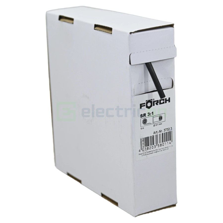 Tub termocontractibil cu adeziv - contracție 3:1 - Ø 3/1 mm  - Forch 3732 3