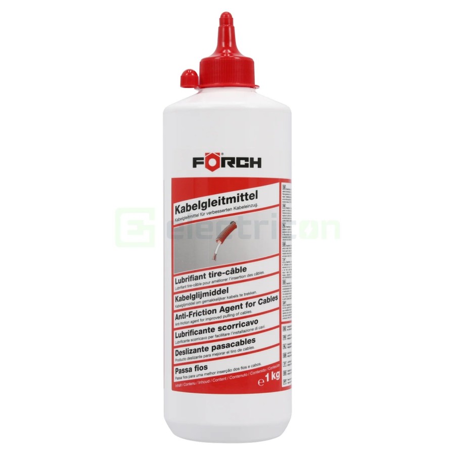Lubrifiant montare cabluri - reduce frecarea la tragerea în tuburi/copex - Forch 8492 100