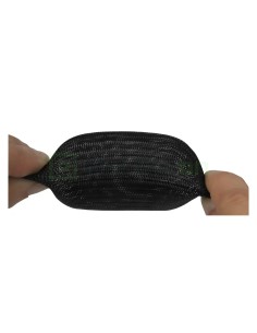Tub protecție - împletit Ø 5 mm (plajă 2-7 mm) poliester negru - Forch 3737 5 2