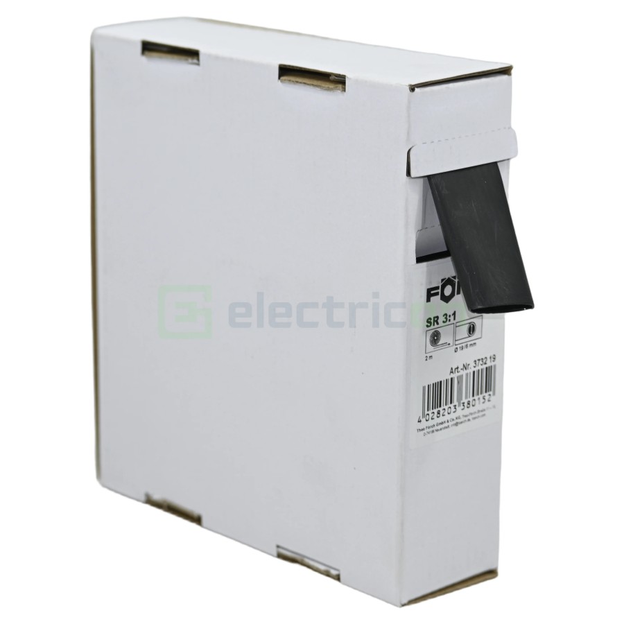 Tub termocontractibil cu adeziv - contracție 3:1 - Ø 19/6 mm - Forch 3732 19