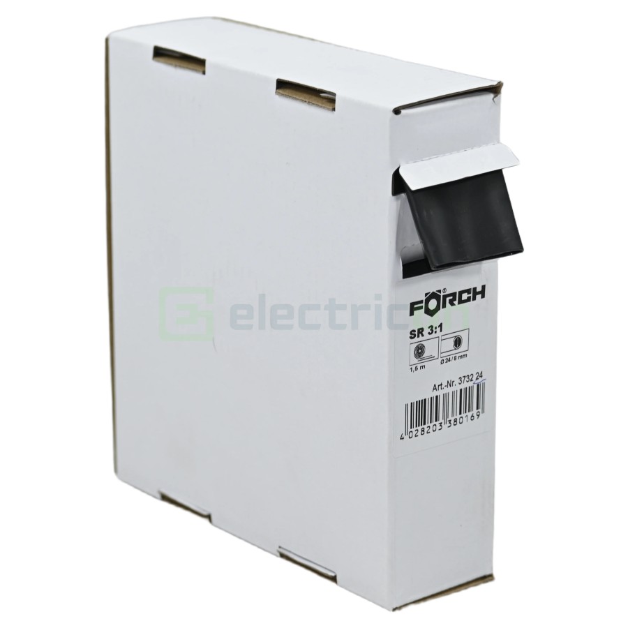 Tub termocontractibil cu adeziv - contracție 3:1 - Ø 24/8 mm - Forch 3732 24