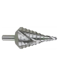 Burghiu - HSS - în trepte - pentru tablă metalică 5.3-38.5 mm (S10) - Forch 5522 17