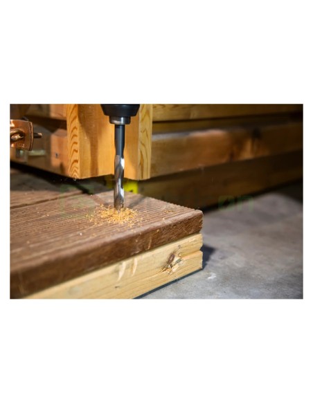 Burghiu - HSS - Step-Tech - pentru metal, lemn 8 mm - Forch 5565 80
