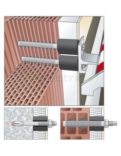 Distanțier pentru ancorări grele în termosistem 50mm -DIMO-BLOCK - FÖRCH 8154 50 2