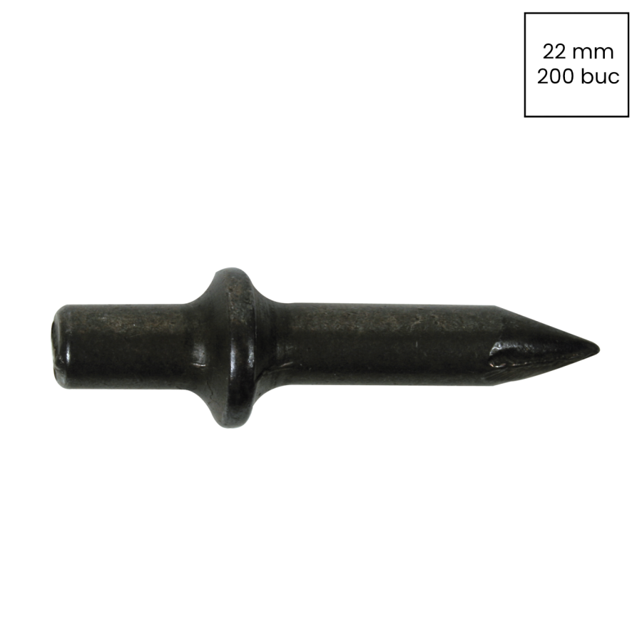 Cuie de ancorare in beton - 22 mm - cutie 200 bucăți (Fix Standard) - Forch - 8702 22