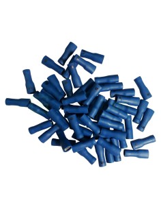 Papuc izolat - 4.8x0.5 mm - pentru cabluri 1,5 - 2,5 mm², albastru, material CuZn - Forch 3709 862