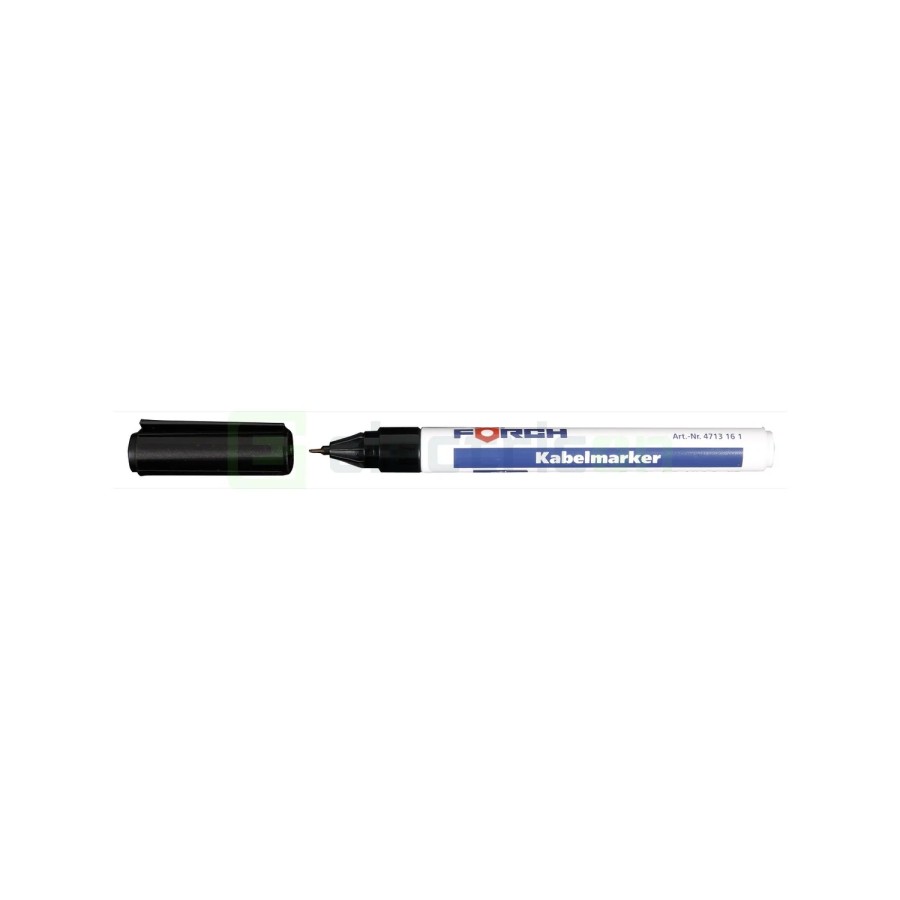 Marker pentru cabluri negru - Forch 4713 16 1
