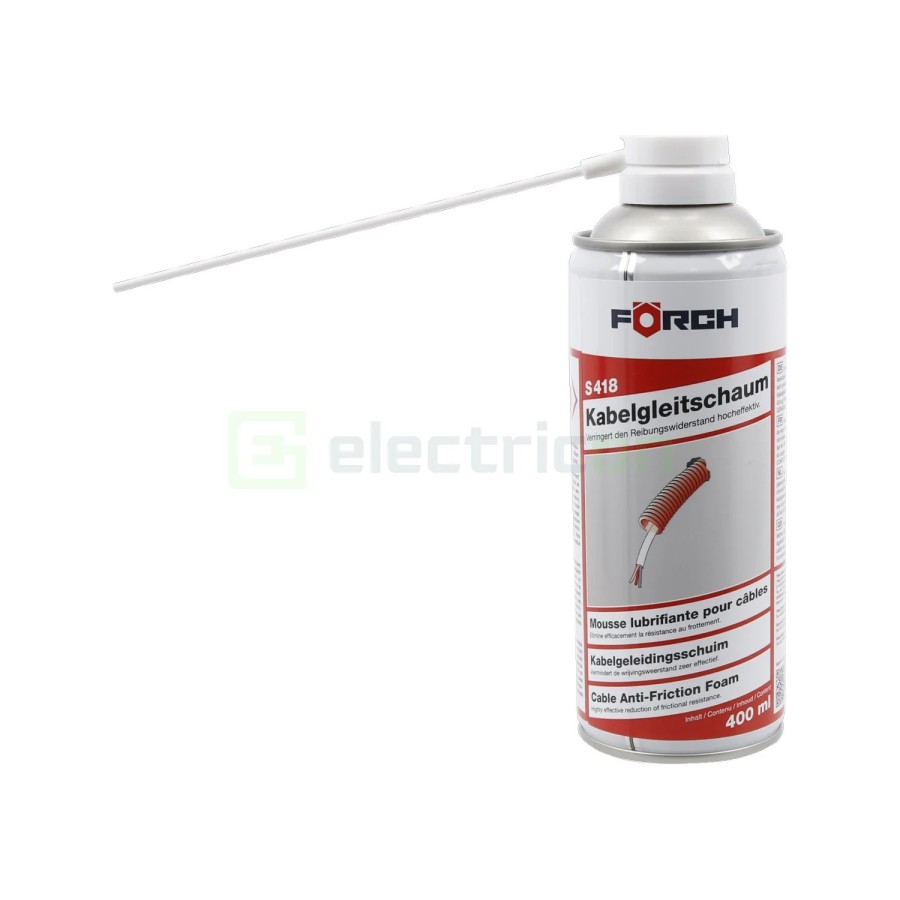 Spumă lubrifiere cablu - S418 , 400 ml - Forch 6890 100
