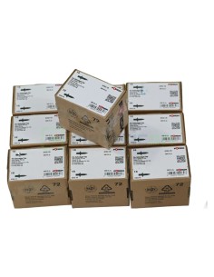 Pachet Ciocan + Dorn + 2000 cuie cu striații de 18mm + 10 role textile pentru pozat instalații electrice Forch 8703102 2