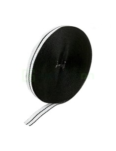 Bandă textilă - poliester pentru fixare în cuie 15 m alb - Forch 8902 15 1