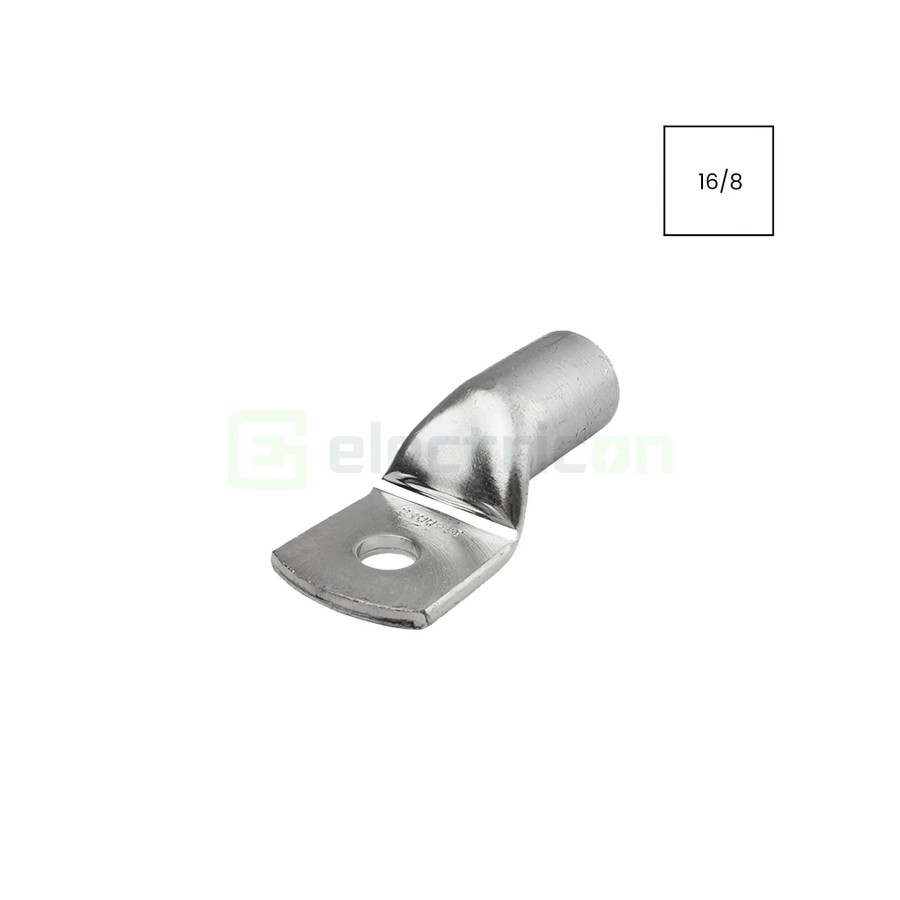 Papuc - Tubular - Neizolat - Cupru stanat - 16 mm² - M8 - Forch - 3705 9 16 8