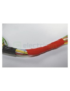 Bandă adezivă siliconică (auto-vulcanizantă) - 19 mm x 3 m roșu-negru - Forch 3791 50 19 2