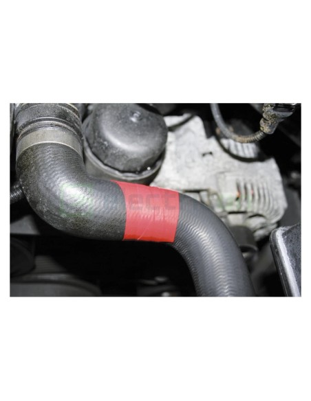 Bandă adezivă siliconică (auto-vulcanizantă) - 19 mm x 3 m roșu-negru - Forch 3791 50 19