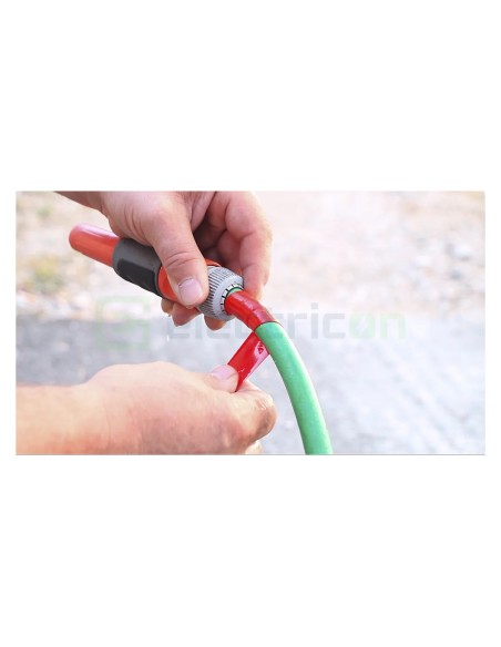 Bandă adezivă siliconică (auto-vulcanizantă) - 19 mm x 3 m roșu-negru - Forch 3791 50 19