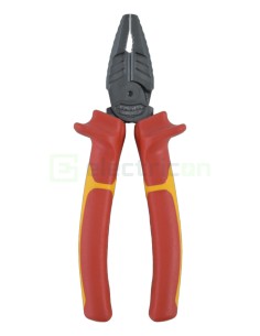 Clește combinat - universal - izolat 1000V VDE, lungime 165 mm - Forch 4002 165 5 2