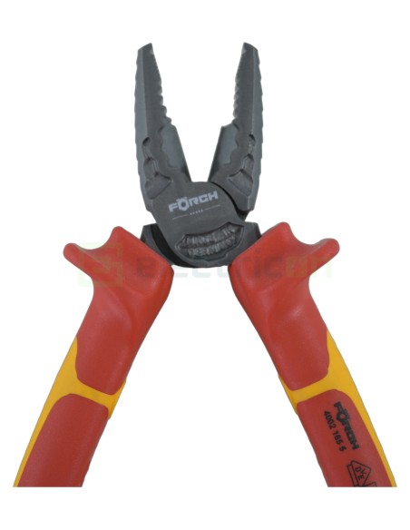 Clește combinat - universal - izolat 1000V VDE, lungime 165 mm - Forch 4002 165 5