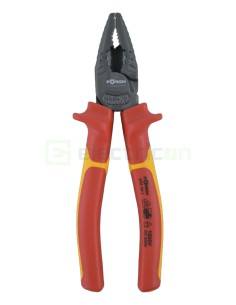 Clește combinat - universal - izolat 1000V VDE, lungime 185 mm - Forch 4002 185 5 2