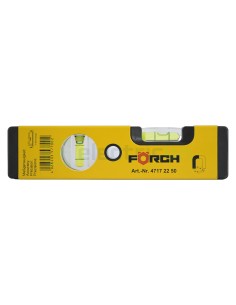 Nivelă cu bulă - 220 mm - Forch 4717 22 50