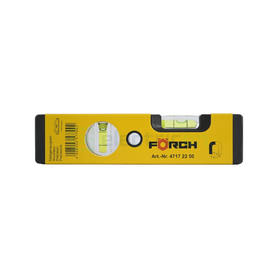Nivelă cu bulă - 220 mm - Forch 4717 22 50