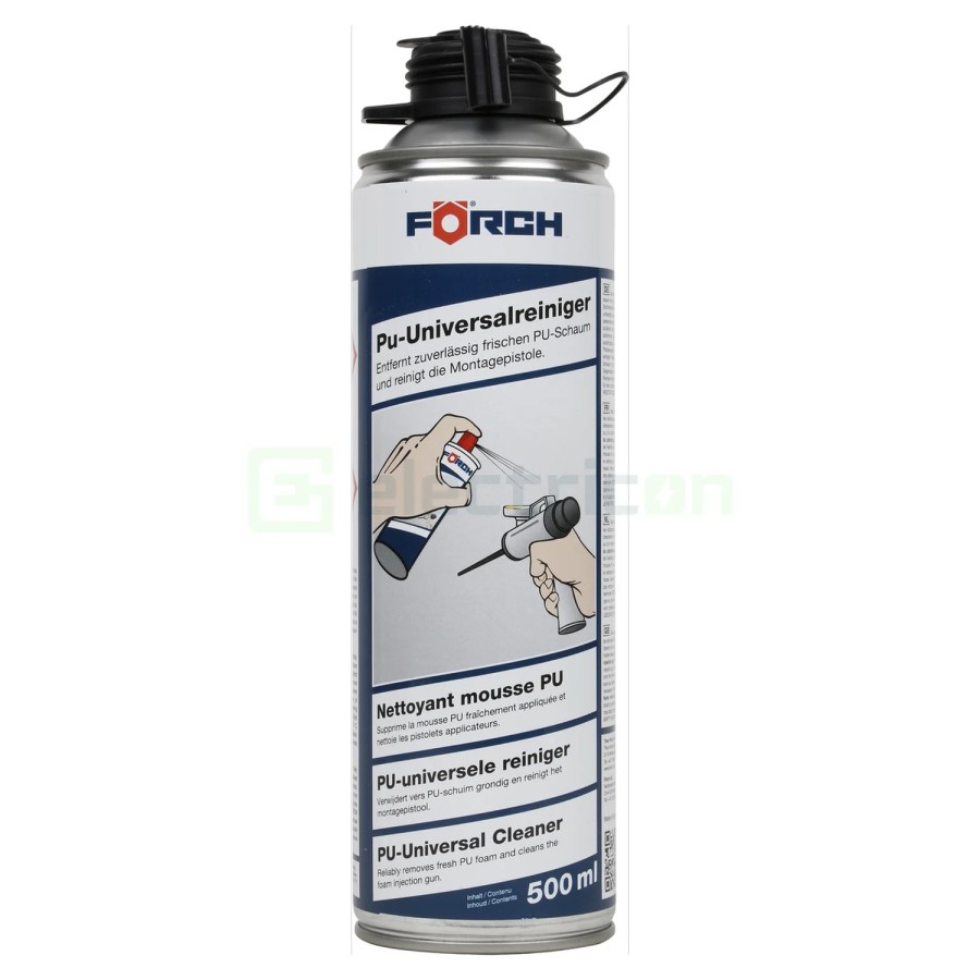 Spray de curățare pe bază de spumă poliuretanică - 500 ml - Forch 6800 8120