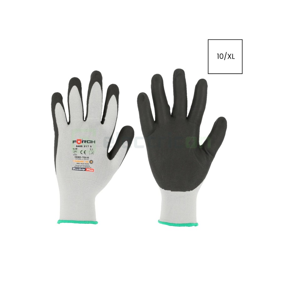 Mănuși de lucru -  material fin 10/XL - Forch 5405 217 10