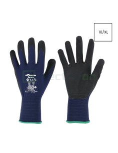 Mănuși de lucru - tricotate fin Duo-Grip Plus 10/XL - Forch 5405 300 10
