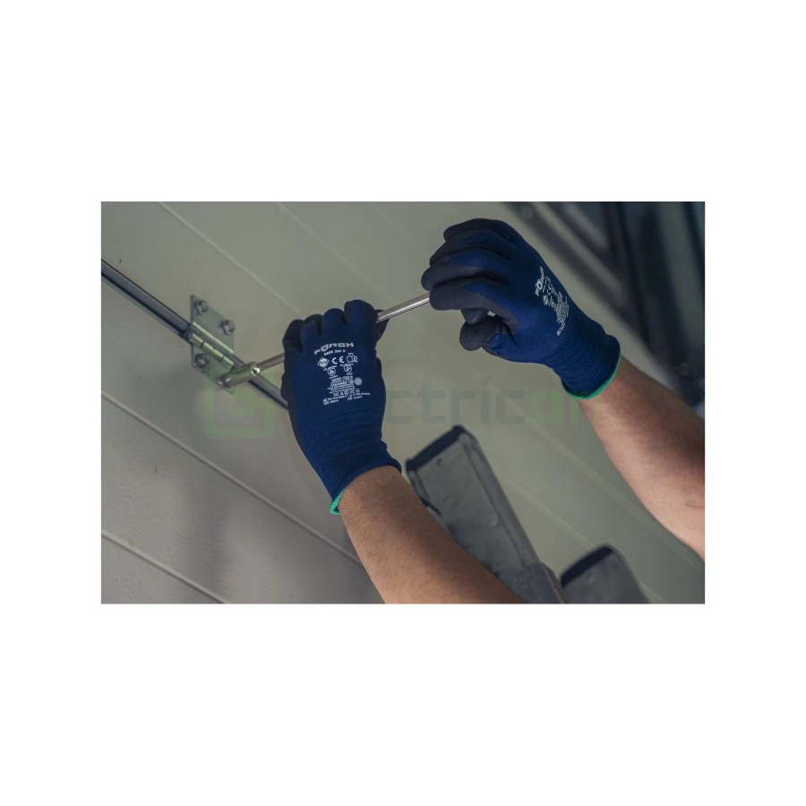 Mănuși de lucru - tricotate fin Duo-Grip Plus 10/XL - Forch 5405 300 10