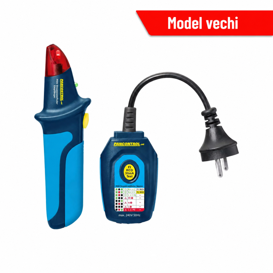 Kit pentru identificarea circuitelor și a siguranțelor cu semnal acustic și optic - Pancontrol PAN Stromkreisfinder