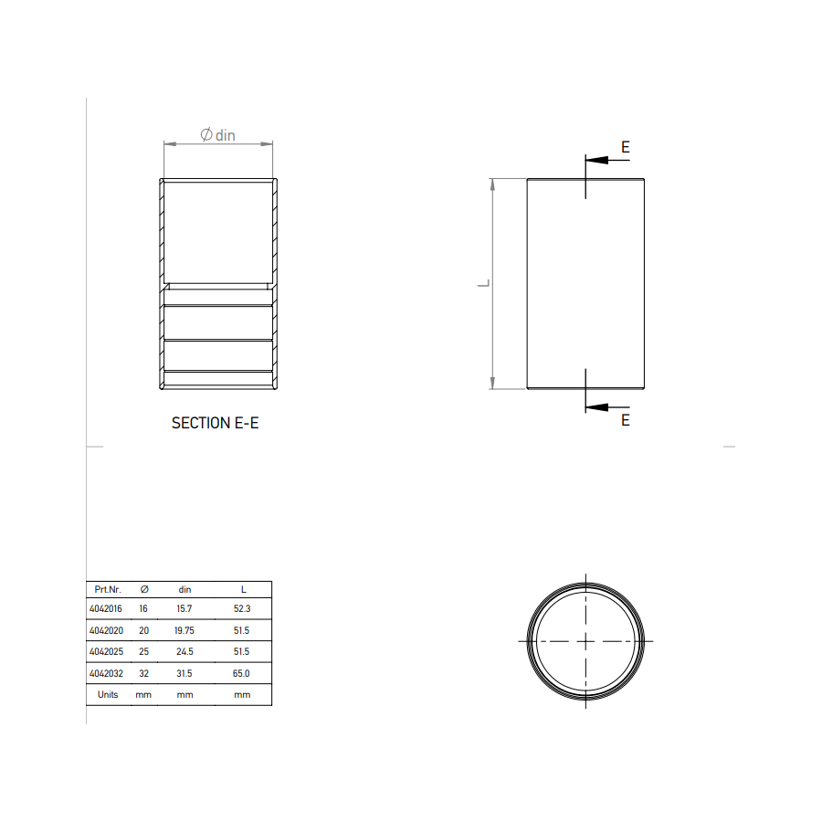 Conector tuburi - mufă îmbinare Ø20 mm - gama SUPERSOL/SUPERFLEX, galben, protecție UV - Kouvidis 4042020