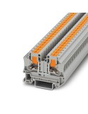 Clemă șir 2 conexiuni max. 6 mm² gri PTV 6 - Phoenix Contact 1116734