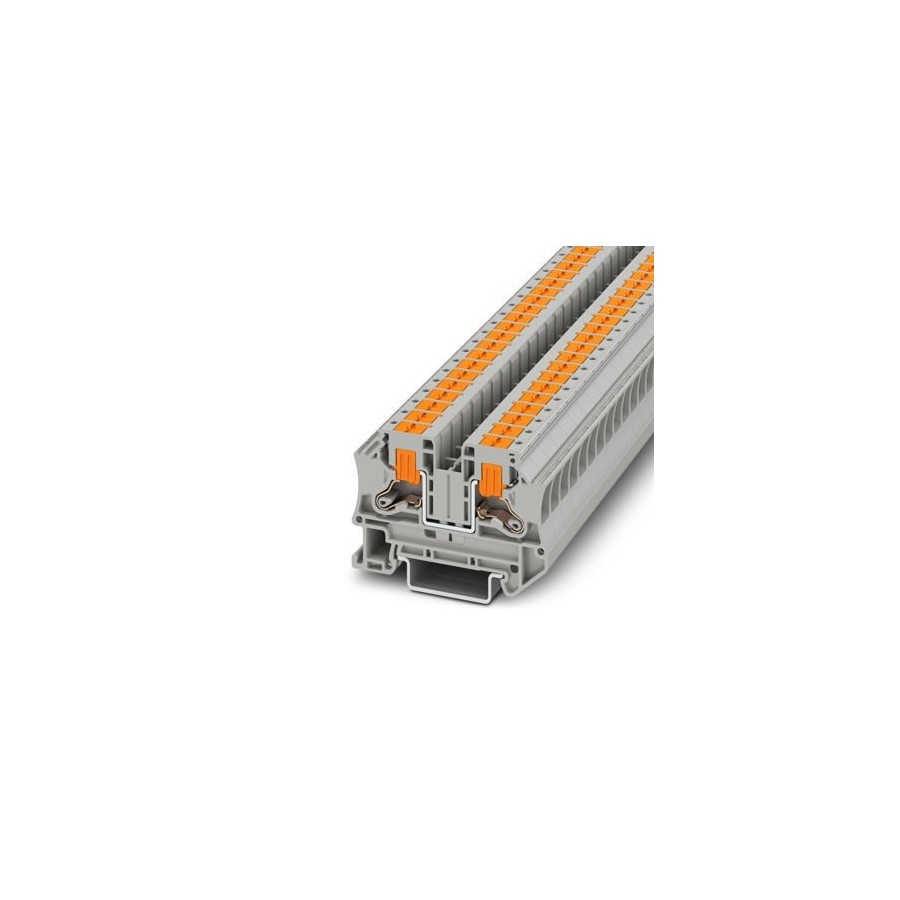 Clemă șir 2 conexiuni max. 6 mm² gri PTV 6 - Phoenix Contact 1116734
