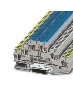 Clemă șir 3 etaje 6 conexiuni max. 2.5 mm² ST 2,5-PE/L/N - Phoenix Contact 3036084