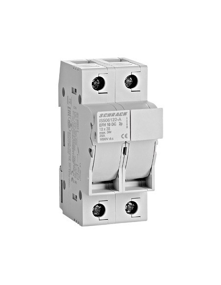 Separator portfuzibil 2P 25A 1000V DC (10x38) - Schrack IS506122-A