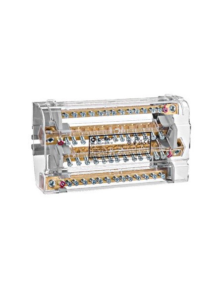 Bloc de distribuție - Distribuitor - 4P 160A 12 conexiuni 50mm² - Schrack IKB04050