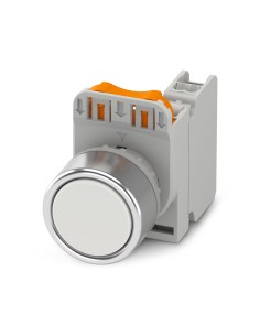 Buton plat 22 mm 1NO Push-in Phoenix Contact 1108029