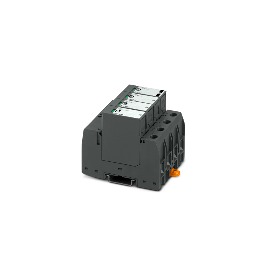 Descărcător supratensiune T2, 3+1, 335 V AC, 20/40 kA, semnalizare la distanță – Phoenix Contact 1466742