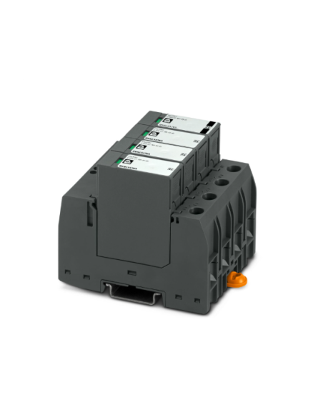 Descărcător supratensiune T2, 3+1, 335 V AC, 20/40 kA, semnalizare la distanță – Phoenix Contact 1466742
