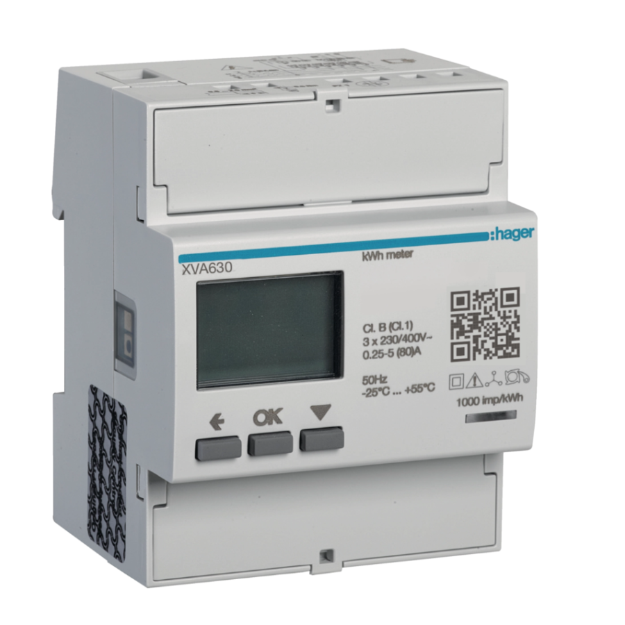 Modul management sarcină 3F 80A Hager XVA630