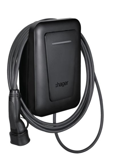 Stație încărcare EV 7 kW Type 2 Hager XVR107C