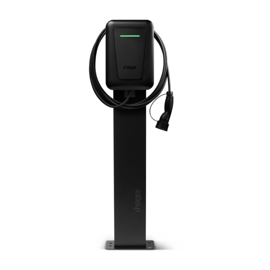 Stație încărcare EV 7 kW Type 2 Hager XVR107C