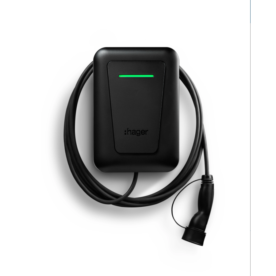 Stație încărcare EV 11 kW Type 2 Hager XVR111C