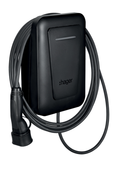 Stație încărcare EV 11 kW Type 2 Hager XVR111C